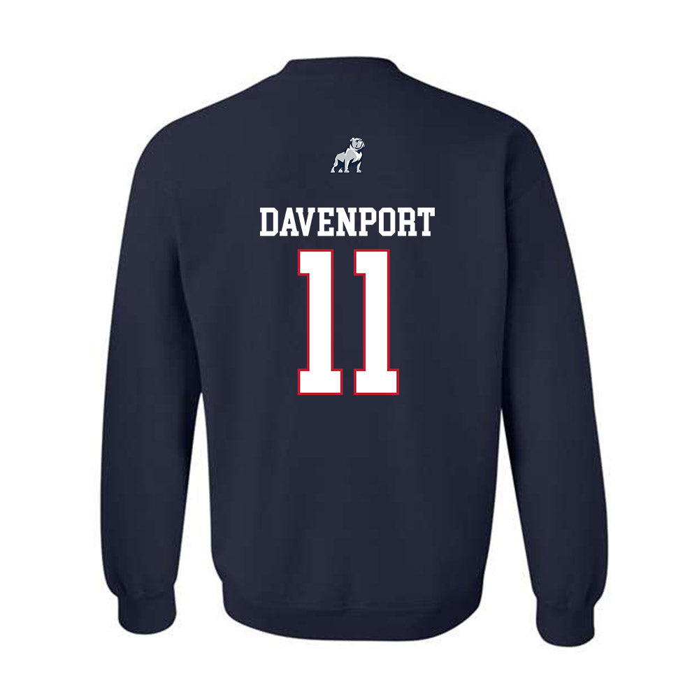 Samford - NCAA Men's Basketball : Cooper Davenport - Crewneck Sweatshirt-1