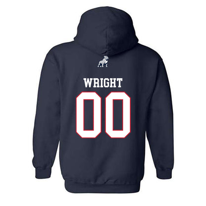 Samford - NCAA Women's Soccer : Abby Wright - Hooded Sweatshirt-1