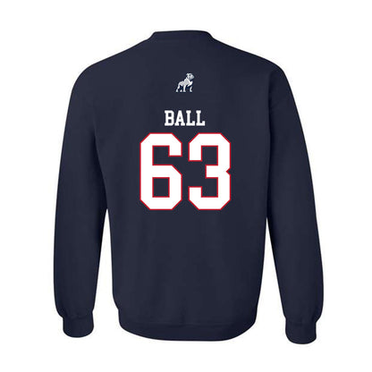 Samford - NCAA Football : Beau Ball - Classic Shersey Crewneck Sweatshirt-1