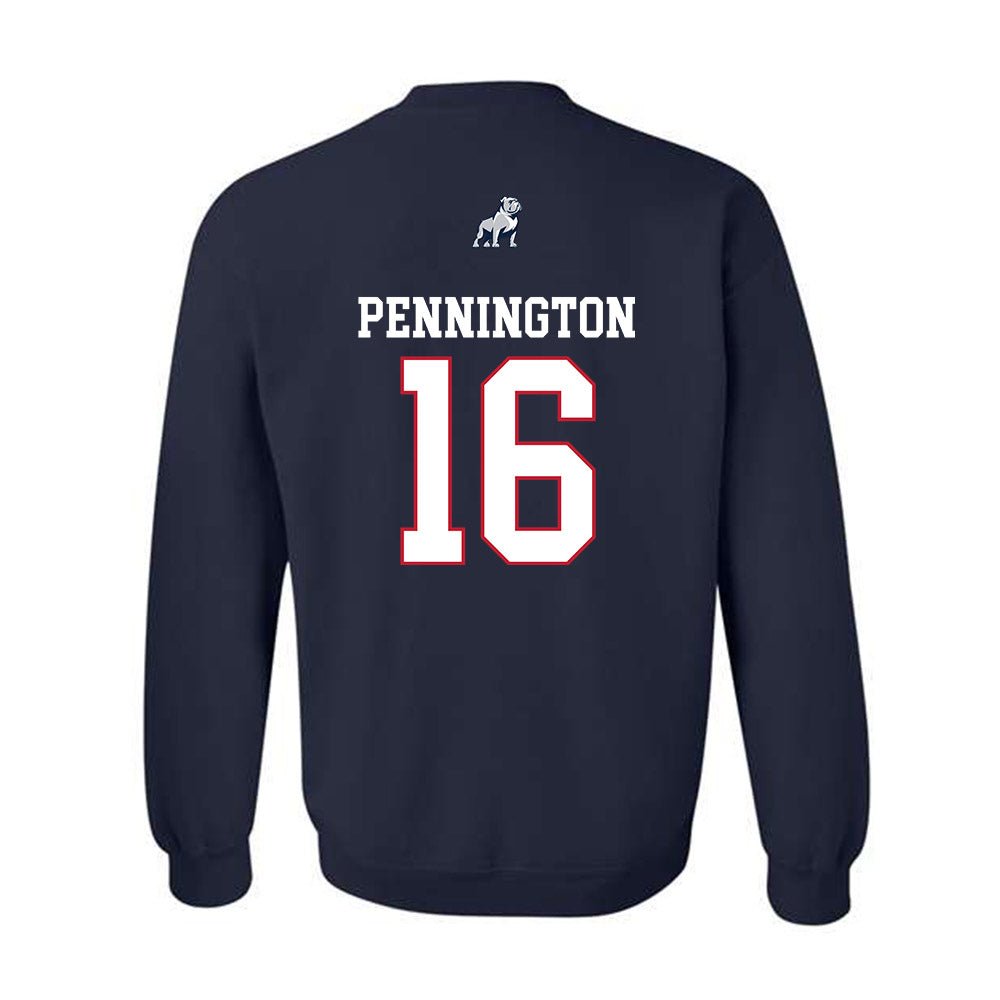 Samford - NCAA Football : Cooper Pennington - Classic Shersey Crewneck Sweatshirt-1