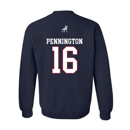 Samford - NCAA Football : Cooper Pennington - Classic Shersey Crewneck Sweatshirt-1