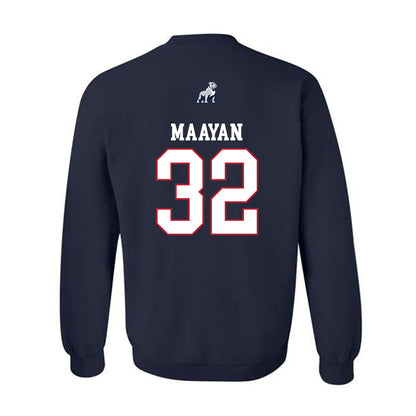 Samford - NCAA Women's Basketball : Yael Maayan - Crewneck Sweatshirt-1