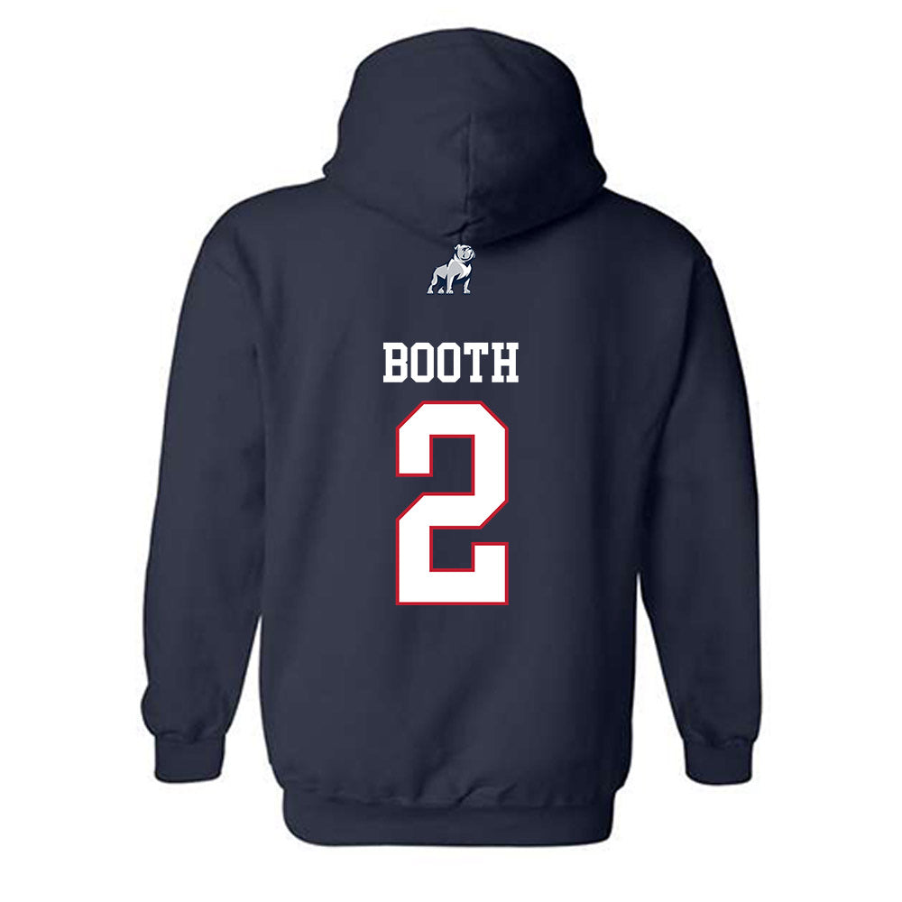 Samford - NCAA Men's Basketball : Jadin Booth - Hooded Sweatshirt-1