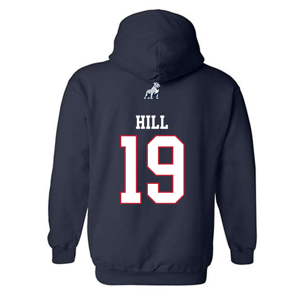 Samford - NCAA Baseball : Cason Hill - Classic Shersey Hooded Sweatshirt-1