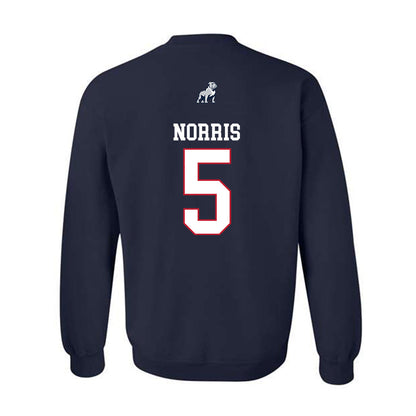 Samford - NCAA Men's Basketball : Cade Norris - Crewneck Sweatshirt-1