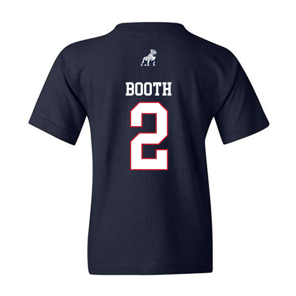 Samford - NCAA Men's Basketball : Jadin Booth - Youth T-Shirt-1