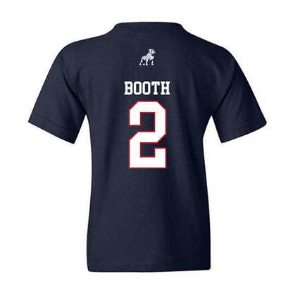 Samford - NCAA Men's Basketball : Jadin Booth - Youth T-Shirt-1