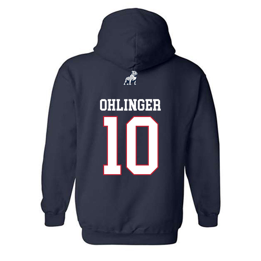 Samford - NCAA Women's Volleyball : Ali Ohlinger - Classic Shersey Hooded Sweatshirt-1
