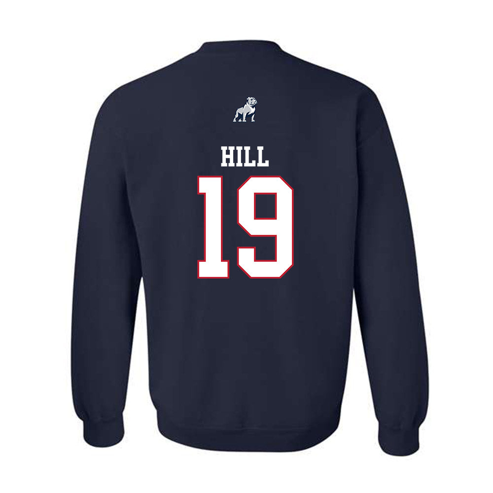 Samford - NCAA Baseball : Cason Hill - Classic Shersey Crewneck Sweatshirt-1