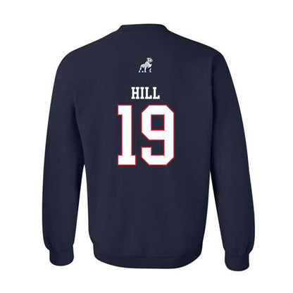 Samford - NCAA Baseball : Cason Hill - Classic Shersey Crewneck Sweatshirt-1
