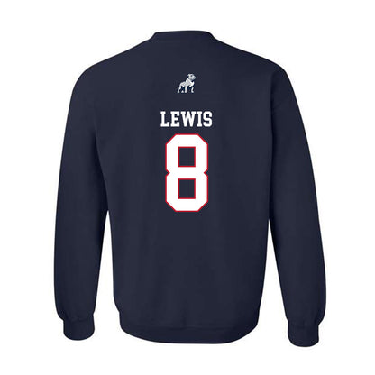 Samford - NCAA Football : Kyree Lewis - Classic Shersey Crewneck Sweatshirt-1