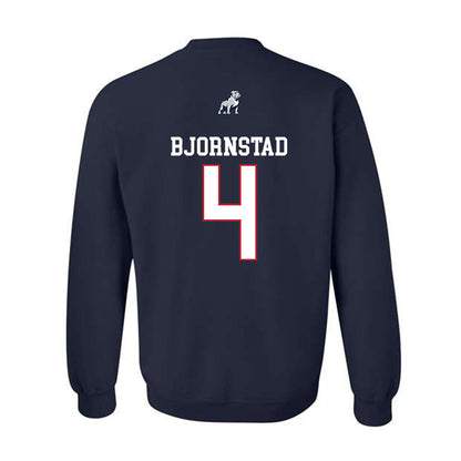 Samford - NCAA Men's Basketball : Judson Bjornstad - Crewneck Sweatshirt-1