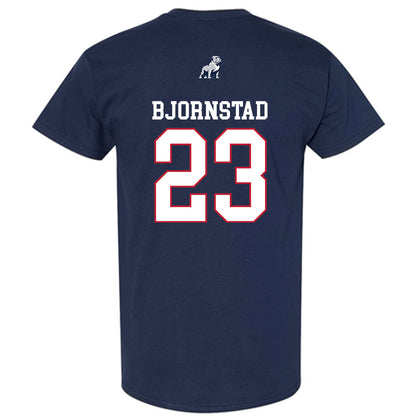 Samford - NCAA Women's Basketball : Kayte Madison Bjornstad - Classic Shersey T-Shirt-1