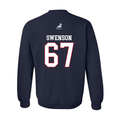Samford - NCAA Football : Thayne Swenson - Classic Shersey Crewneck Sweatshirt-1