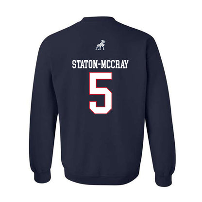 Samford - NCAA Men's Basketball : AJ Staton-McCray - Crewneck Sweatshirt-1