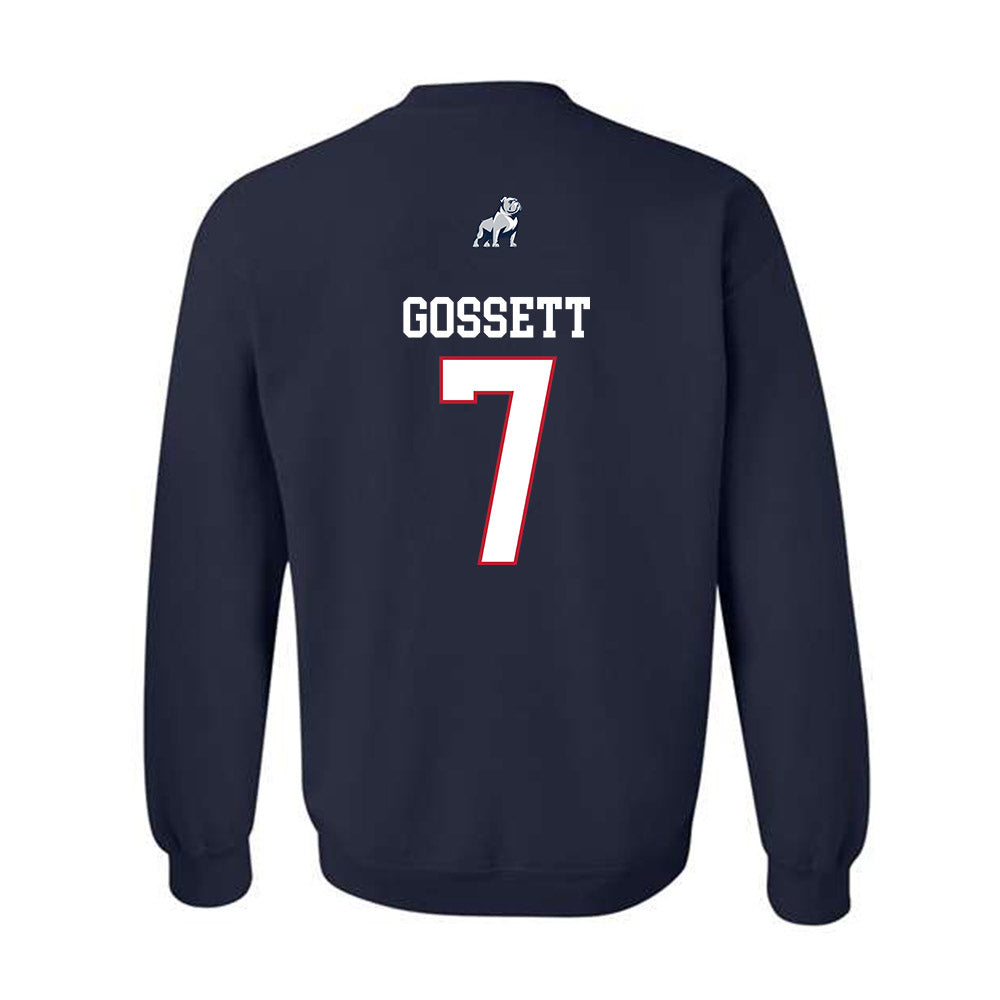 Samford - NCAA Men's Basketball : JD Gossett - Crewneck Sweatshirt-1
