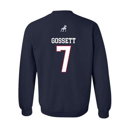 Samford - NCAA Men's Basketball : JD Gossett - Crewneck Sweatshirt-1