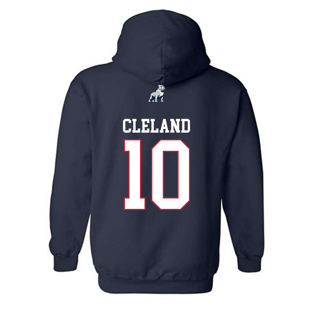 Samford - NCAA Football : Coulter Cleland - Classic Shersey Hooded Sweatshirt-1