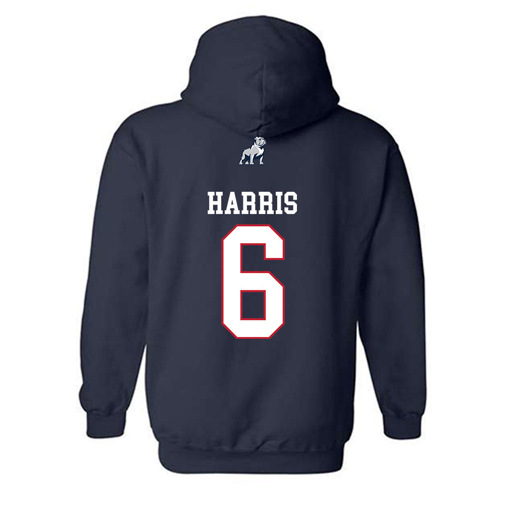 Samford - NCAA Baseball : Jackson Harris - Classic Shersey Hooded Sweatshirt-1