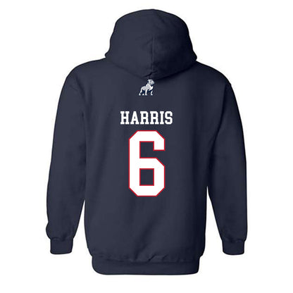 Samford - NCAA Baseball : Jackson Harris - Classic Shersey Hooded Sweatshirt-1