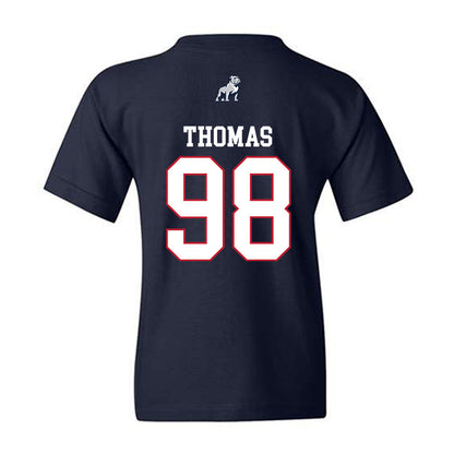 Samford - NCAA Football : Dezmon Thomas - Classic Shersey Youth T-Shirt-1