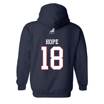 Samford - NCAA Football : Owen Hope - Classic Shersey Hooded Sweatshirt-1