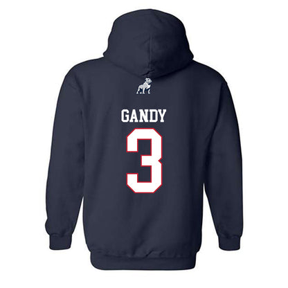 Samford - NCAA Baseball : Gus Gandy - Classic Shersey Hooded Sweatshirt-1