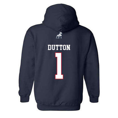 Samford - NCAA Baseball : Pierce Dutton - Classic Shersey Hooded Sweatshirt-1