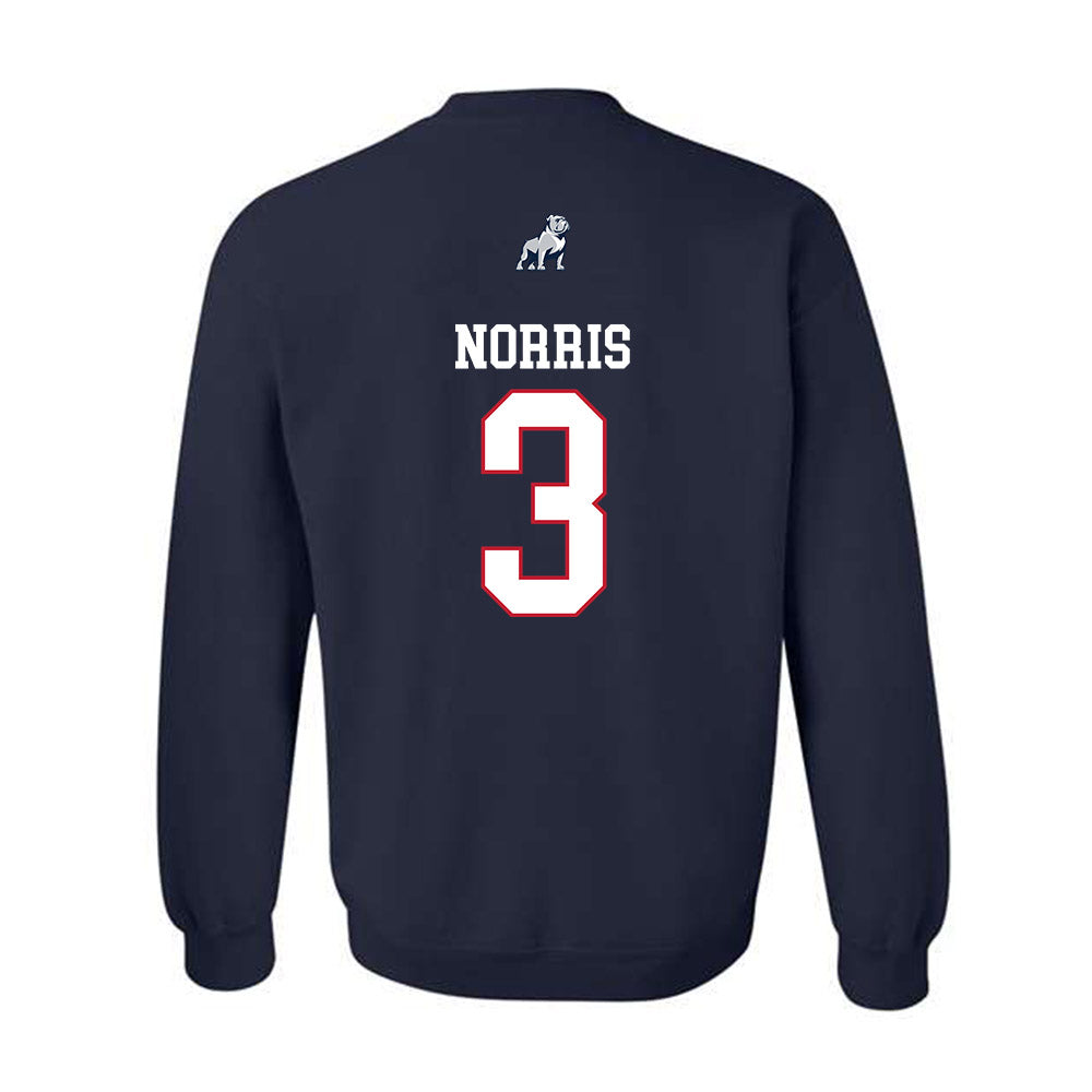 Samford - NCAA Men's Basketball : Keaton Norris - Crewneck Sweatshirt-1