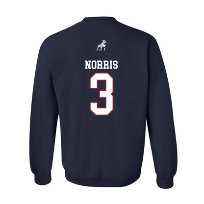 Samford - NCAA Men's Basketball : Keaton Norris - Crewneck Sweatshirt-1