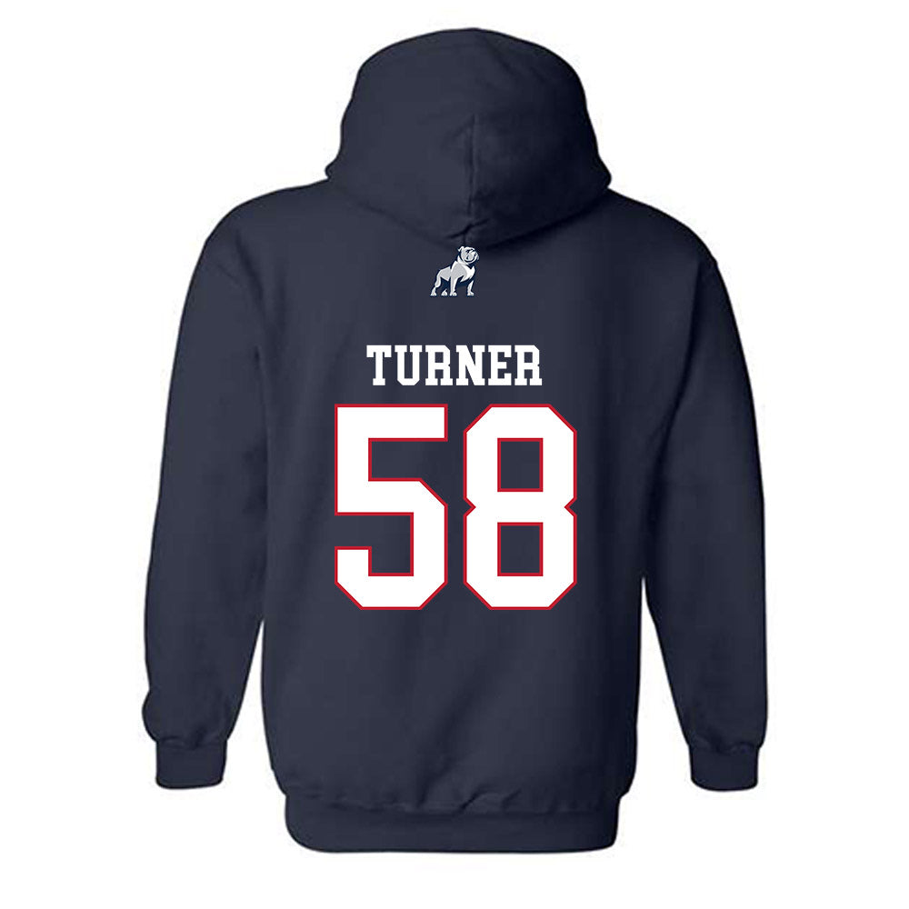Samford - NCAA Football : Wil Turner - Classic Shersey Hooded Sweatshirt-1