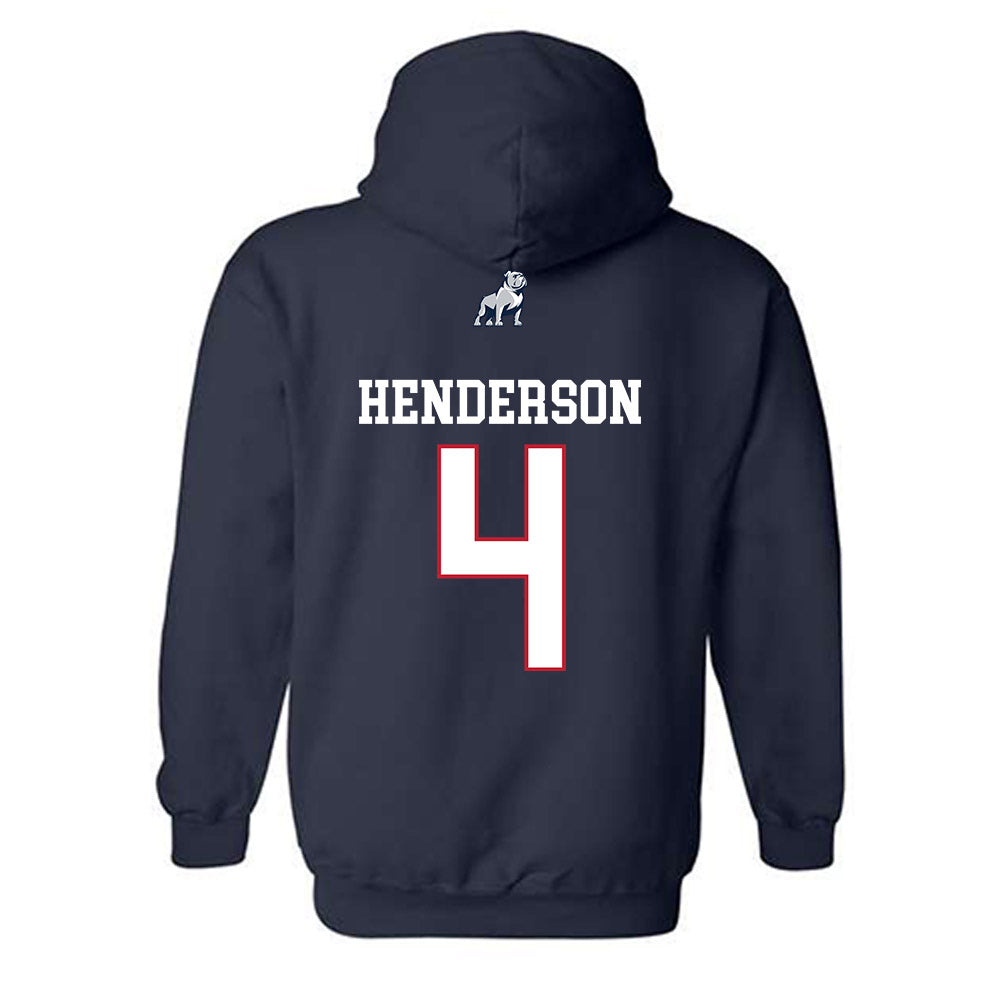 Samford - NCAA Football : Dylon Henderson - Classic Shersey Hooded Sweatshirt-1