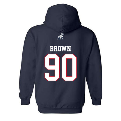 Samford - NCAA Football : Danny Brown - Classic Shersey Hooded Sweatshirt-1