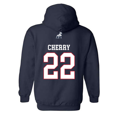 Samford - NCAA Football : Kenyon Cherry - Classic Shersey Hooded Sweatshirt-1