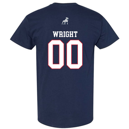 Samford - NCAA Women's Soccer : Abby Wright - T-Shirt-1