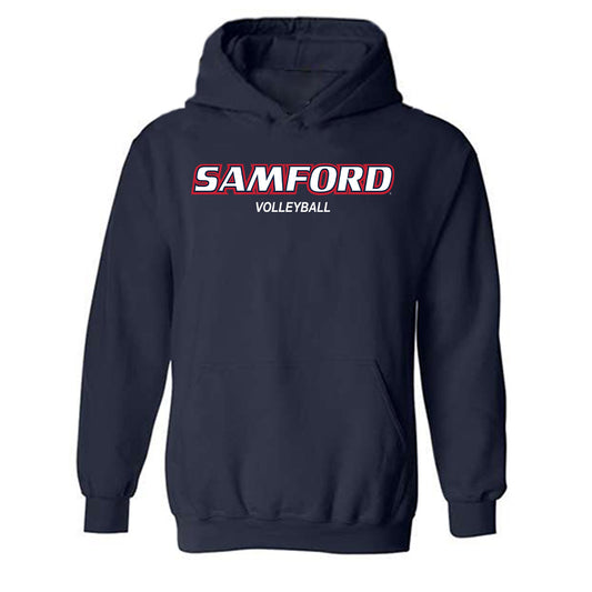 Samford - NCAA Women's Volleyball : Maggie Kalisz - Classic Shersey Hooded Sweatshirt-0