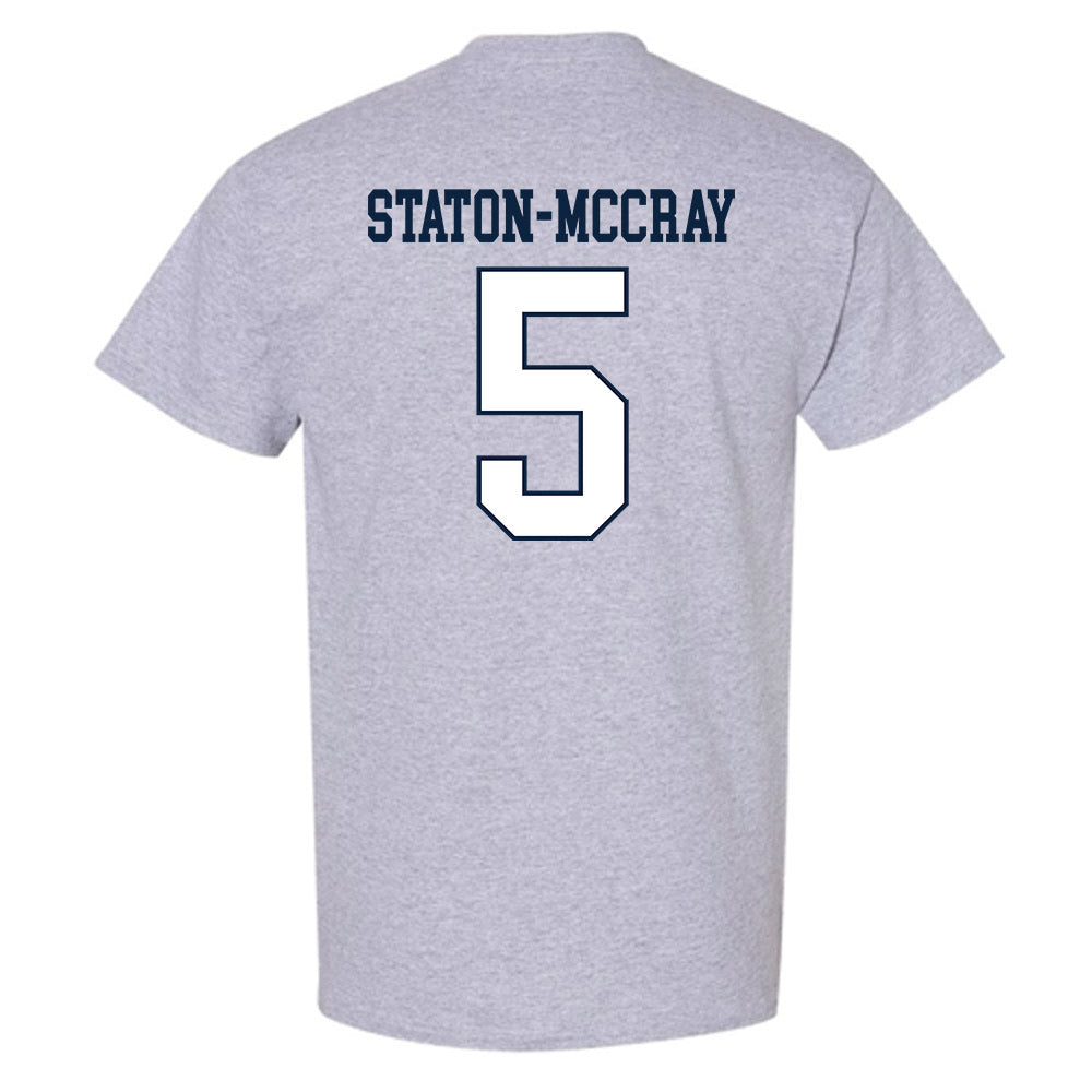 Samford - NCAA Men's Basketball : AJ Staton-McCray - T-Shirt-1