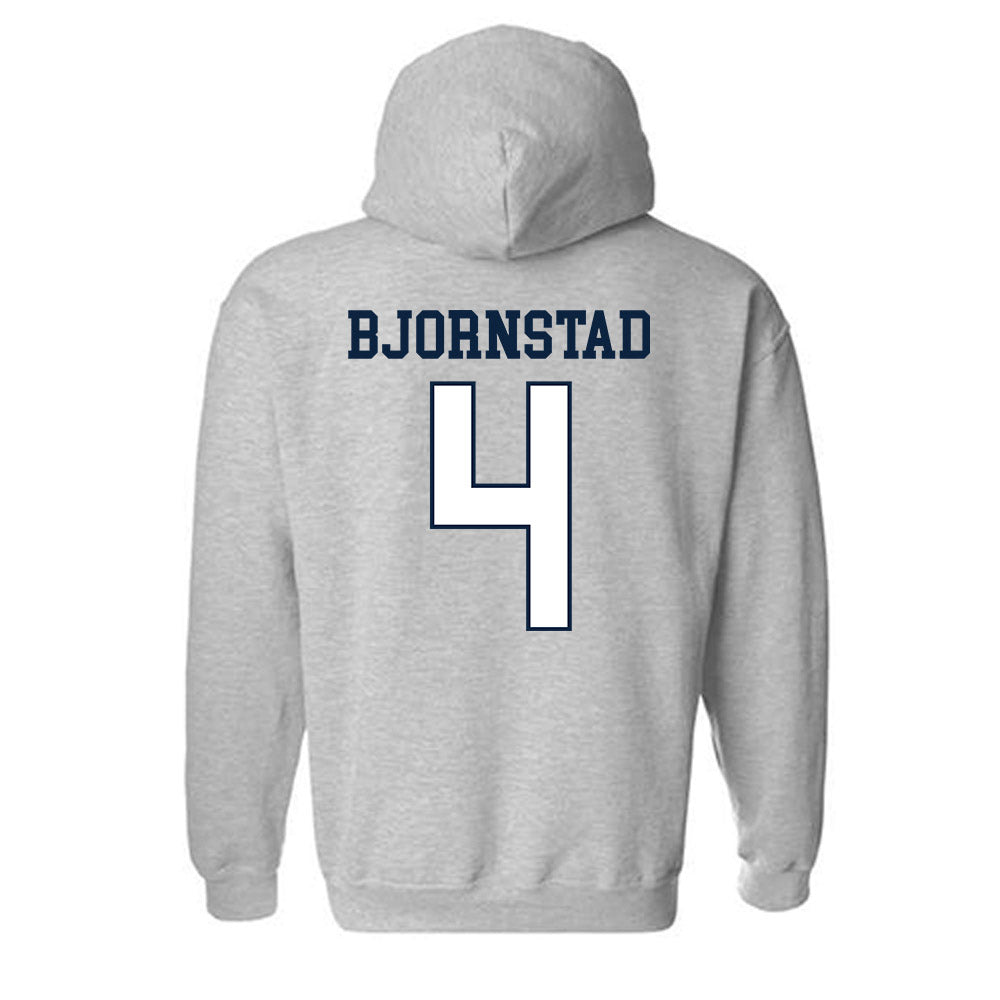 Samford - NCAA Men's Basketball : Judson Bjornstad - Hooded Sweatshirt-1