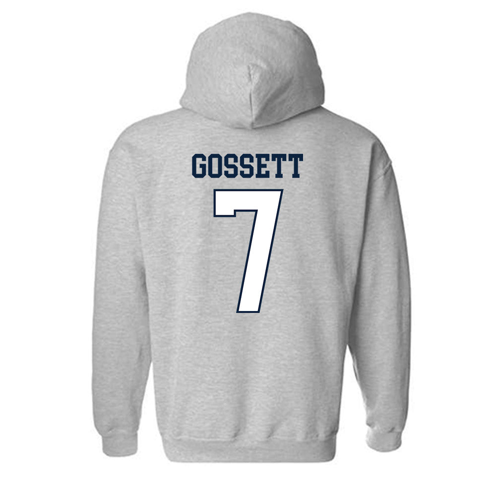 Samford - NCAA Men's Basketball : JD Gossett - Hooded Sweatshirt-1