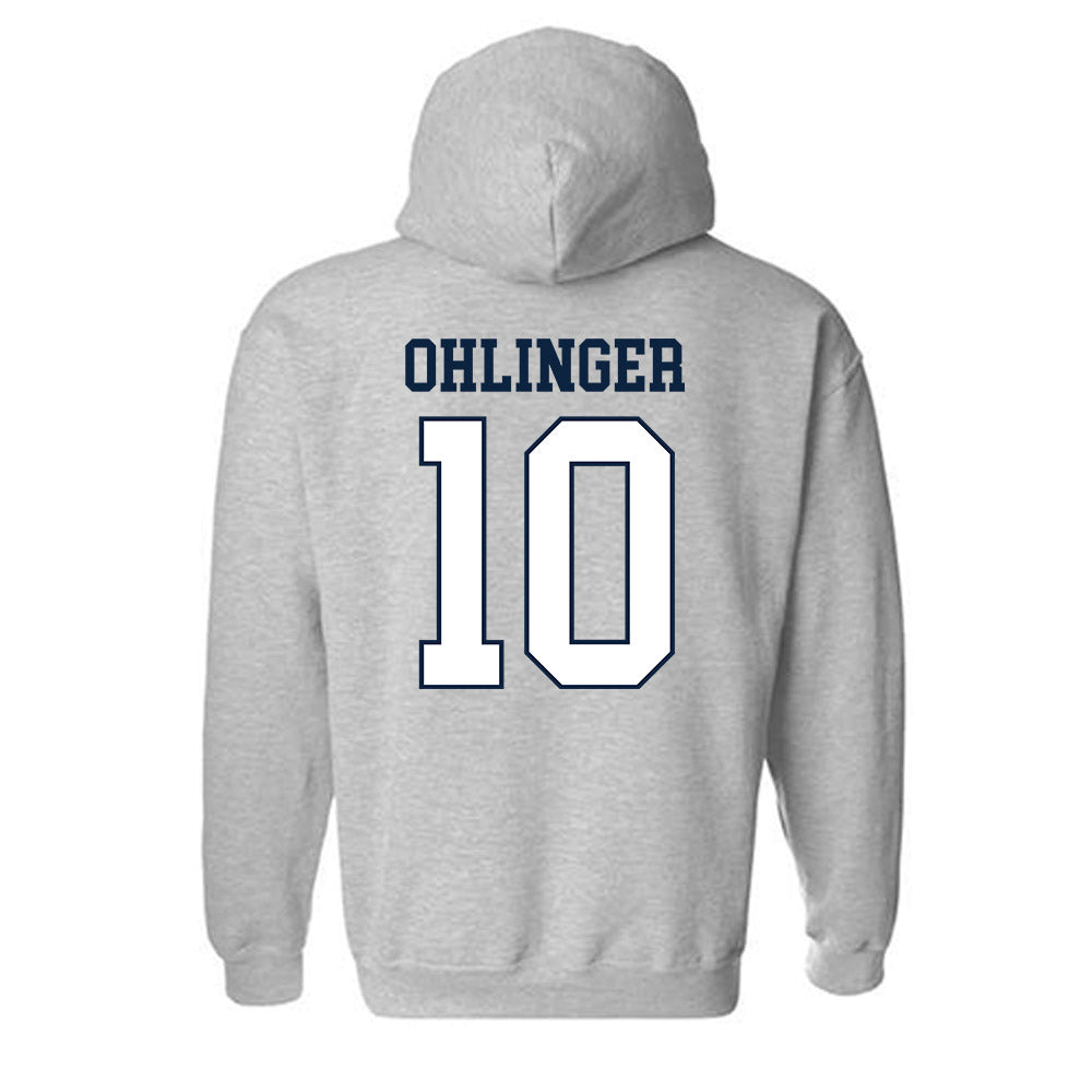Samford - NCAA Women's Volleyball : Ali Ohlinger - Classic Shersey Hooded Sweatshirt-1