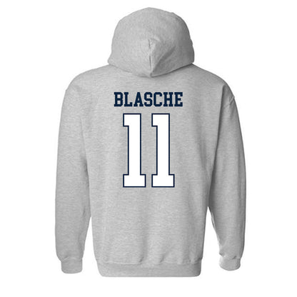 Samford - NCAA Baseball : Mason Blasche - Classic Shersey Hooded Sweatshirt-1