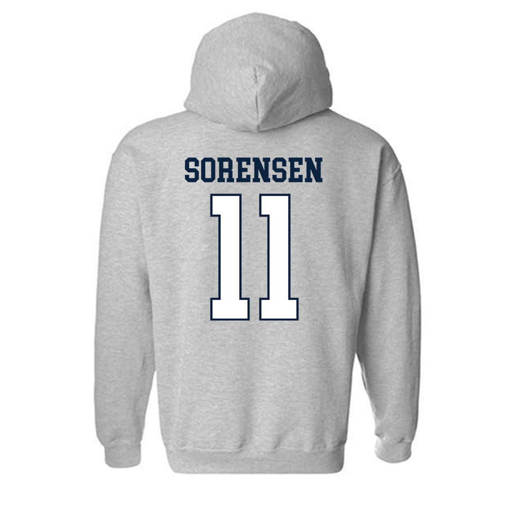 Samford - NCAA Women's Volleyball : Emma Sorensen - Classic Shersey Hooded Sweatshirt-1
