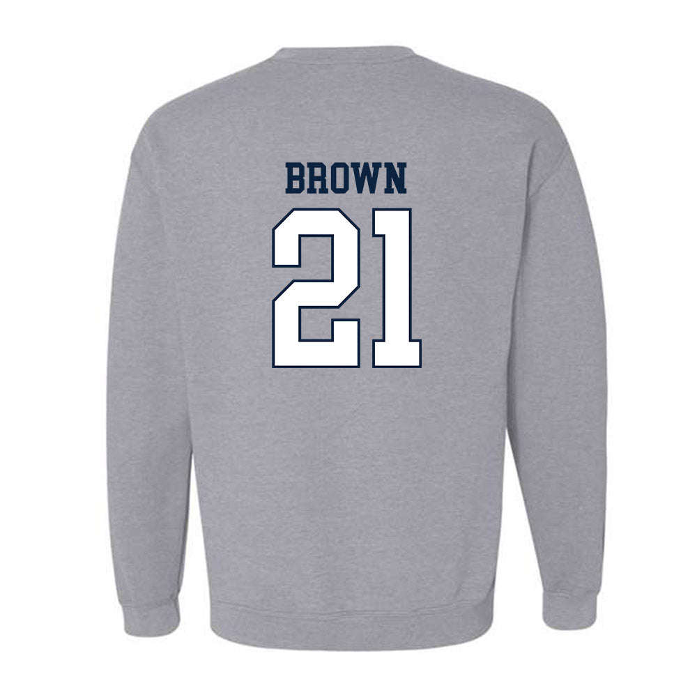 Samford - NCAA Men's Basketball : Corey Brown - Crewneck Sweatshirt-1