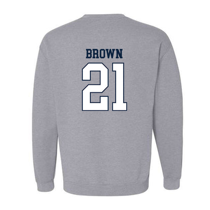 Samford - NCAA Men's Basketball : Corey Brown - Crewneck Sweatshirt-1