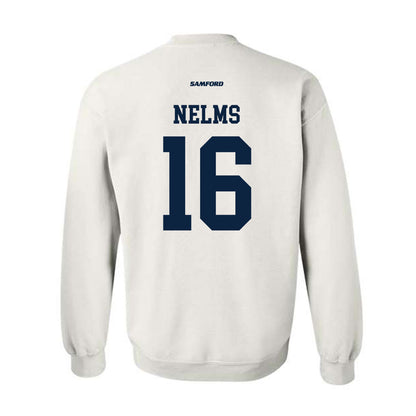 Samford - NCAA Baseball : Easton Nelms - Crewneck Sweatshirt-1