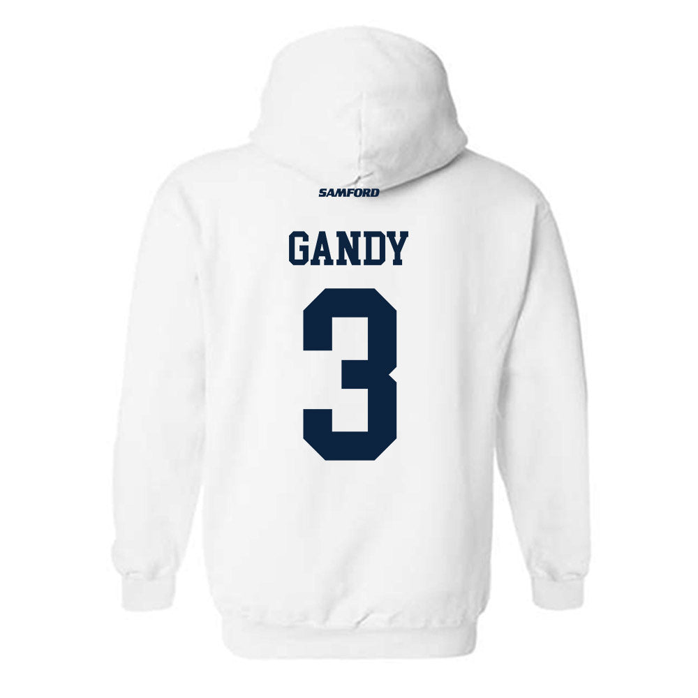 Samford - NCAA Baseball : Gus Gandy - Classic Shersey Hooded Sweatshirt-1