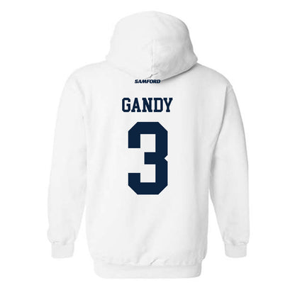 Samford - NCAA Baseball : Gus Gandy - Classic Shersey Hooded Sweatshirt-1