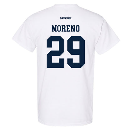 Samford - NCAA Women's Soccer : Isabella Moreno - T-Shirt-1