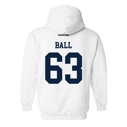Samford - NCAA Football : Beau Ball - Classic Shersey Hooded Sweatshirt-1