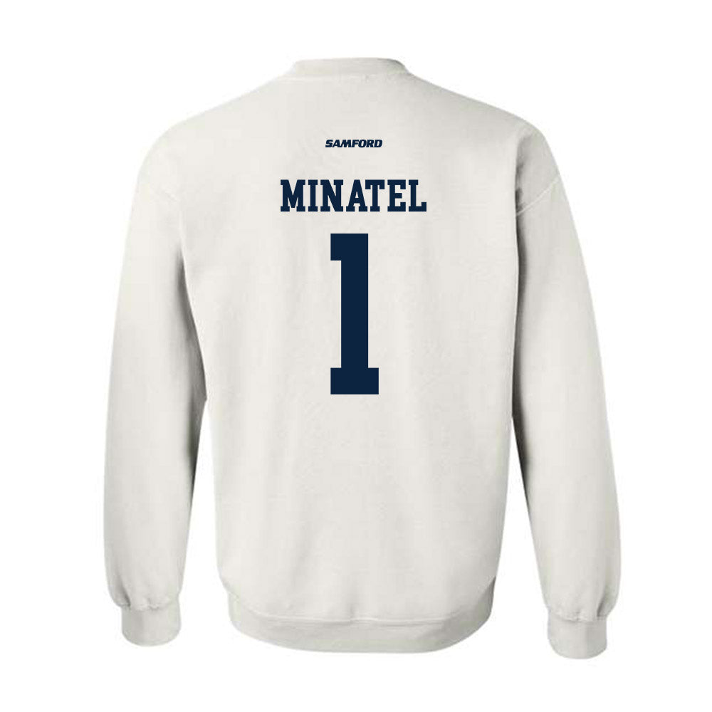 Samford - NCAA Women's Volleyball : Carly Minatel - Crewneck Sweatshirt-1
